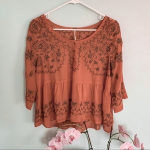 Free People Blouse Small